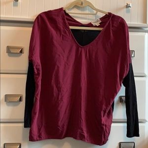 Long sleeve flowy top